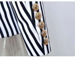 Striped Blazer Women - Casual - Striped-Pinstriped 28 Striped Blazer Women - Casual - Striped-Pinstriped -Rocka Style striped blazer women casual striped pinstriped striped blazer lestyleparfait 13