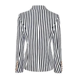 Striped Blazer Women - Casual - Striped-Pinstriped 24 Striped Blazer Women - Casual - Striped-Pinstriped -Rocka Style striped blazer women casual striped pinstriped striped blazer lestyleparfait 9