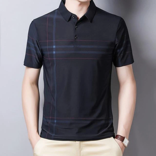 Striped Polo Shirts For Men 5 Striped Polo Shirts For Men - Image 5