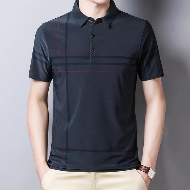 Striped Polo Shirts For Men 7 Striped Polo Shirts For Men - Image 7