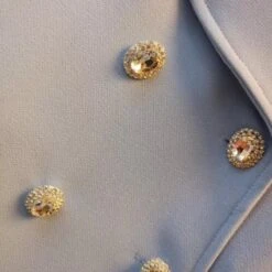 Stylish Long Double Breasted Blazer Women - Casual - Plain-Solid -Rocka Style stylish long double breasted blazer women casual plain solid double breasted blazer lestyleparfait 6