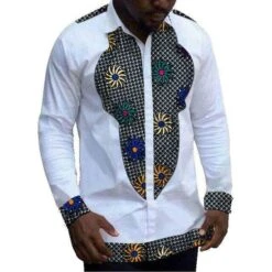 Tribe Vibes African Men Dashiki Top -Rocka Style tribe vibes african men dashiki top african shirt lestyleparfait 7