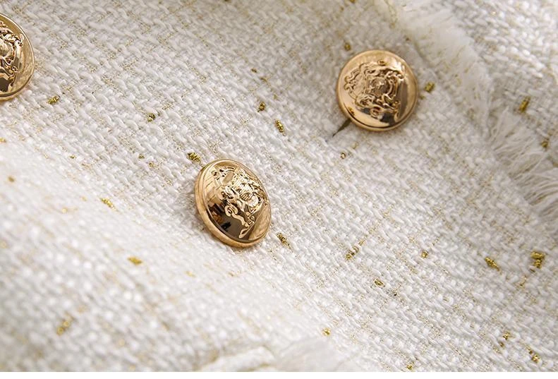 Tweed Blazer Women - Casual - Plain-Solid 6 Tweed Blazer Women - Casual - Plain-Solid - Image 6