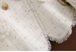 Tweed Blazer Women - Casual - Plain-Solid 19 Tweed Blazer Women - Casual - Plain-Solid -Rocka Style tweed blazer women casual plain solid tweed blazer lestyleparfait 9