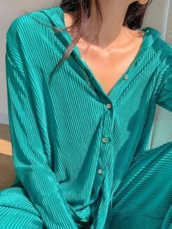 Two Piece Pleated Outfit Sets -Rocka Style two piece pleated outfit sets clothing set lestyleparfait 4