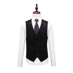Vincenzo Luxury Galaxy 3- Piece Suit 10 Vincenzo Luxury Galaxy 3- Piece Suit -Rocka Style vincenzo luxury galaxy 3 piece suit three piece suit lestyleparfait 5