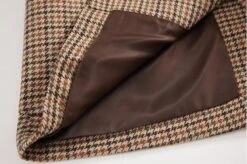 Vintage Houndstooth Plaid Blazer Women - Vintage - Plaid -Rocka Style vintage houndstooth plaid blazer women vintage plaid plaid blazer lestyleparfait 3