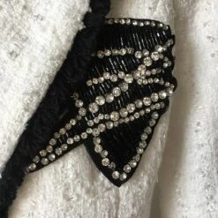 White Tweed Blazer Women - Formal-Business - Plain-Solid 14 White Tweed Blazer Women - Formal-Business - Plain-Solid -Rocka Style white tweed blazer women formal business plain solid tweed blazer lestyleparfait 6