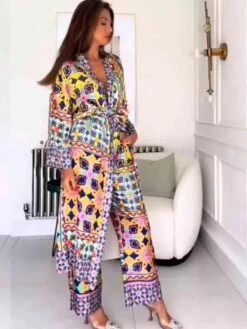 Women Pajama Outfit Set -Rocka Style women pajama outfit set clothing set lestyleparfait 7