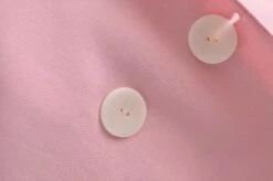 Women Pink Double Breasted Blazer Women - Formal-Business - Plain-Solid -Rocka Style women pink double breasted blazer women formal business plain solid double breasted blazer lestyleparfait 3